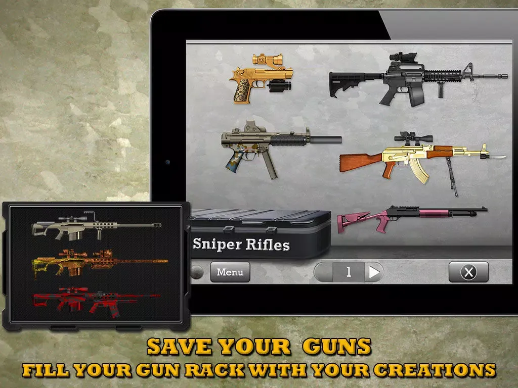 Скриншоты Gun Builder HD iPad 