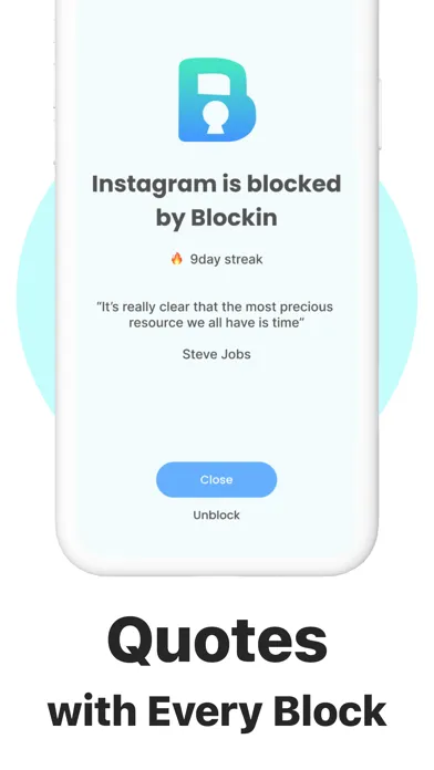 Captures d'écran de Blockin -Screen Time for Focus
