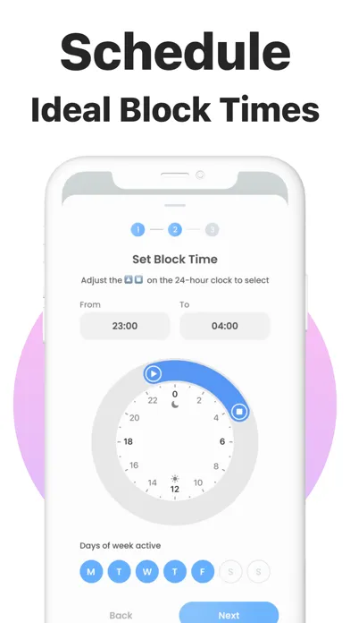 Captures d'écran de Blockin -Screen Time for Focus