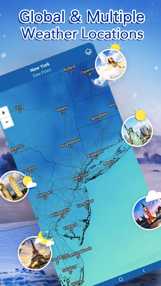 Zrzuty ekranu Local Weather：Weather Forecast