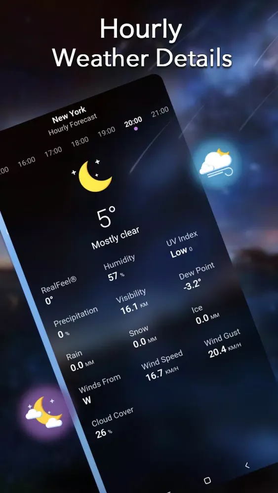 Zrzuty ekranu Local Weather：Weather Forecast