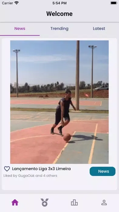 Capturas de tela do Half Court: Season One