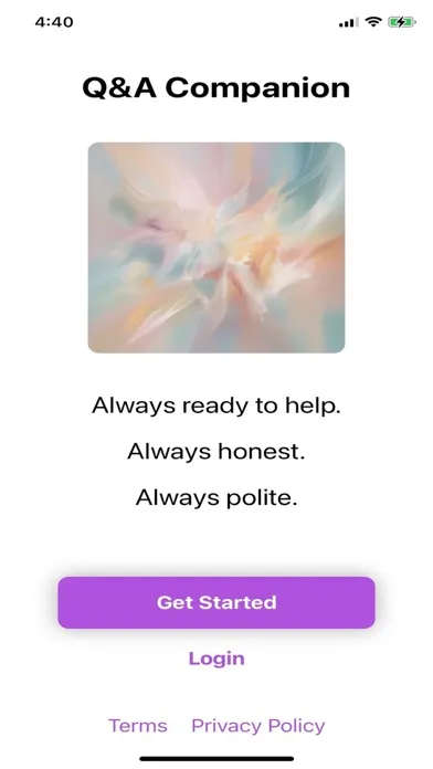 Q&A Companion Screenshots