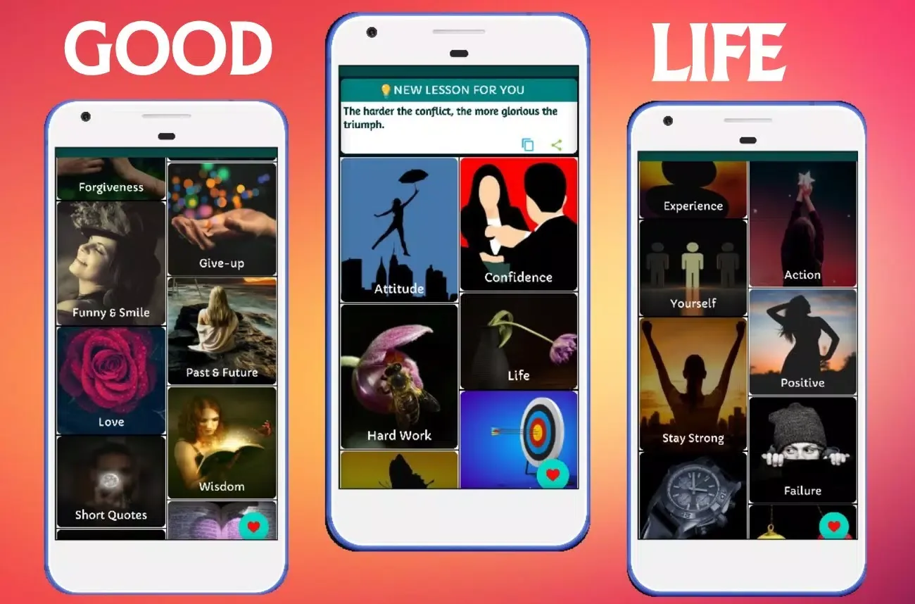 Good Life lessons Quotes , Hap Screenshots