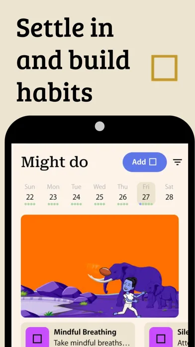 Capturas de pantalla de Odo: AI meets Self Development