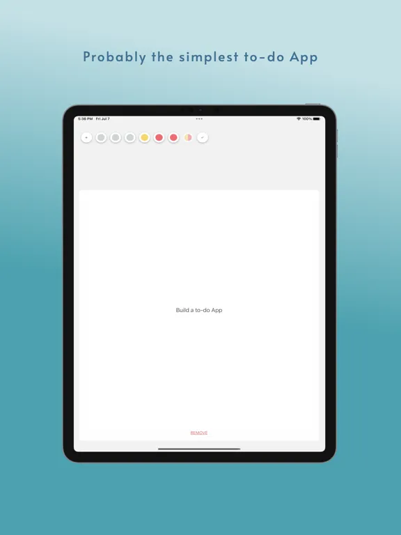 Скриншоты Oneway To Do iPad 