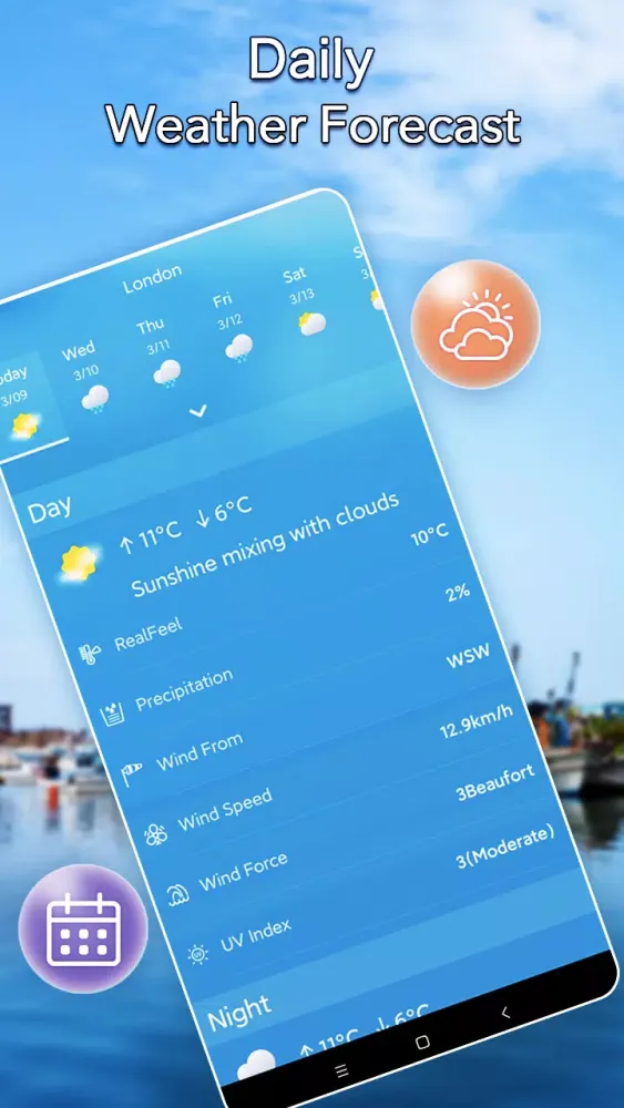 Local Weather Forecast& Widget Screenshots