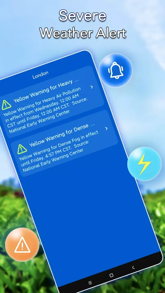 Local Weather Forecast& Widget Screenshots