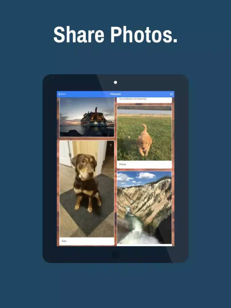 صور LifeShare Family iPad 