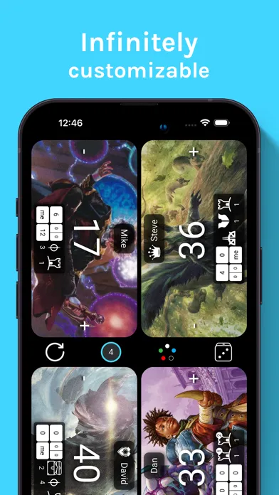 Capturas de pantalla de Lifetap Life Counter for MTG