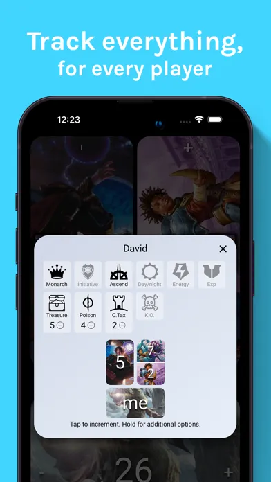 Capturas de pantalla de Lifetap Life Counter for MTG