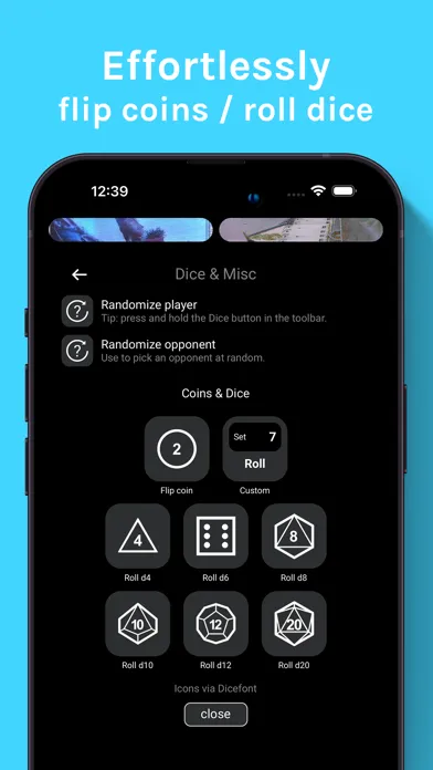 Capturas de pantalla de Lifetap Life Counter for MTG