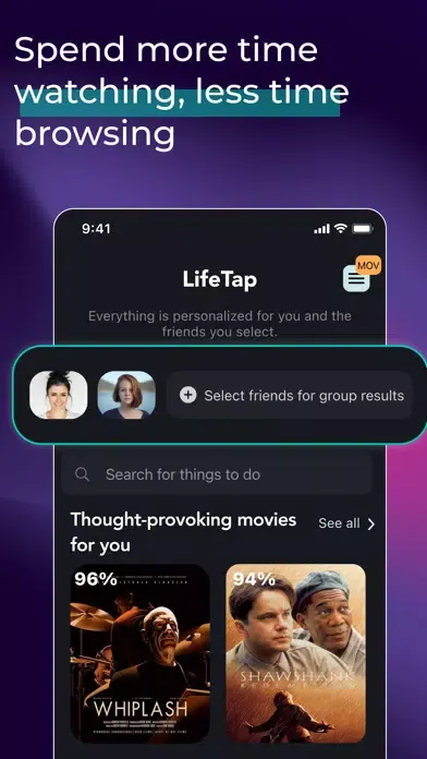 LifeTap: Search and Discover Ekran Görüntüleri