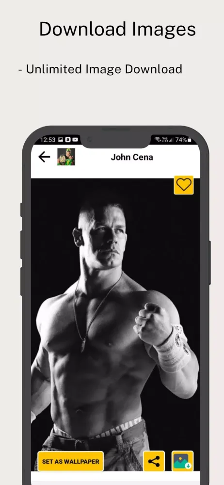 Captures d'écran de John Cena HD Wallpaper 2024