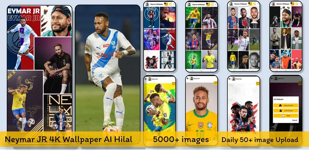 Neymar JR HD Wallpaper Ekran Görüntüleri