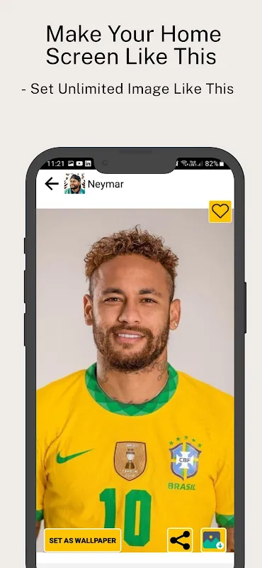 Neymar JR HD Wallpaper Ekran Görüntüleri