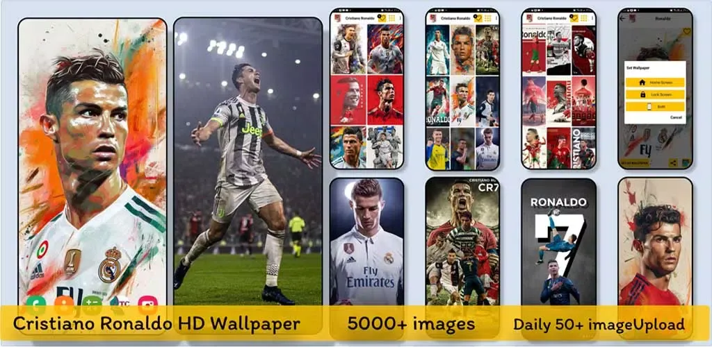 Скриншоты Ronaldo CR7 Wallpaper HD 2024