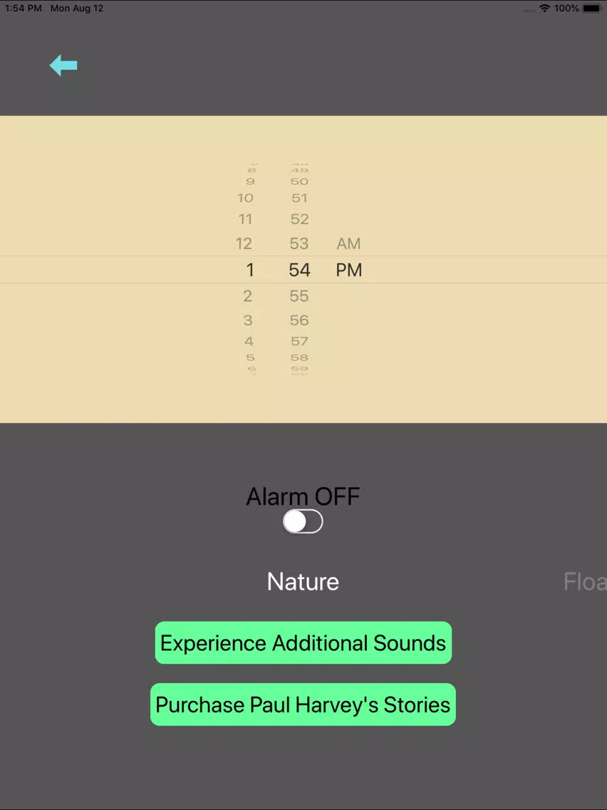 Light Awake Alarm Clock 2.0 iPad  سکرین شاٹس