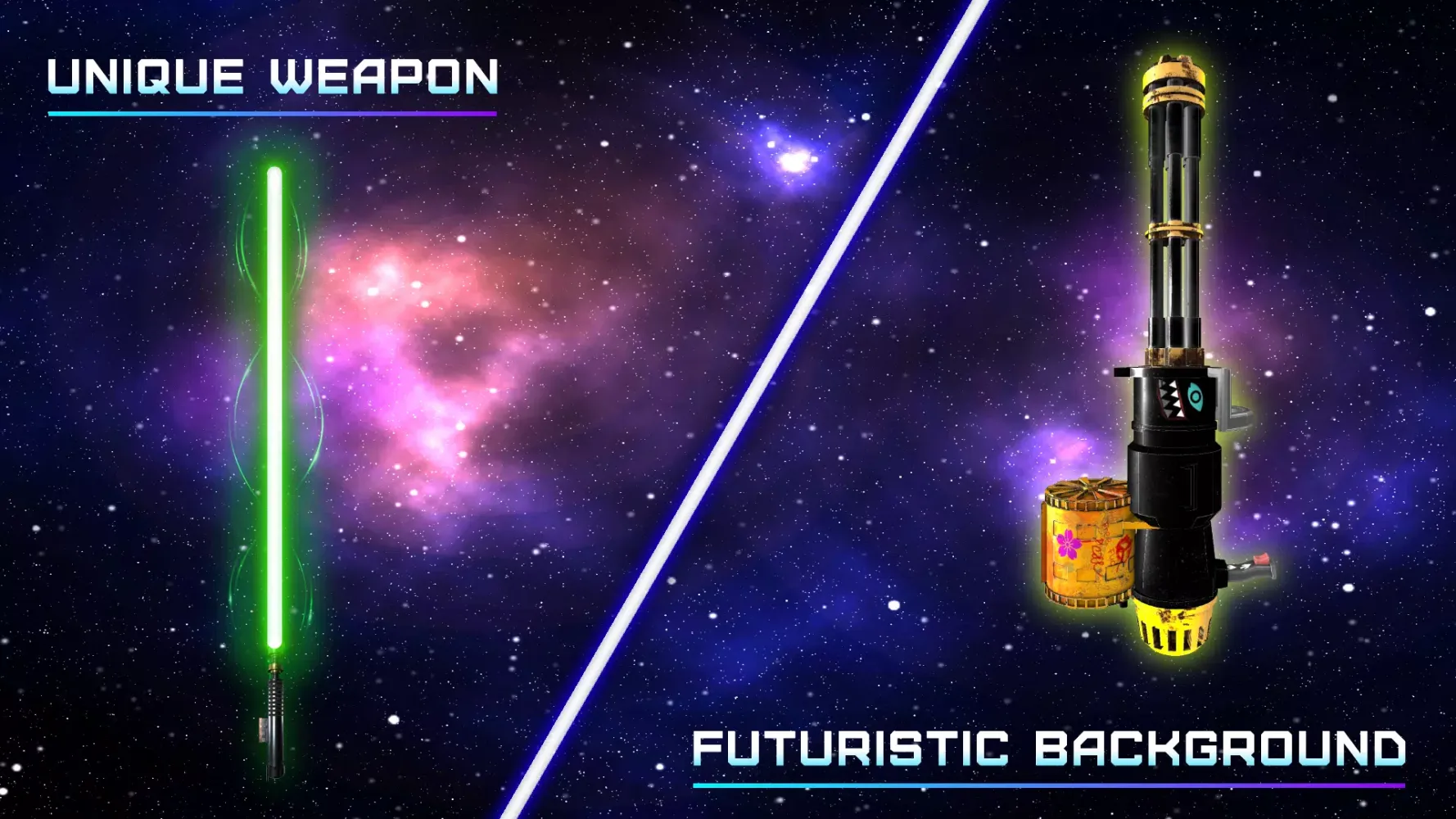 Lightsaber Simulator & Gun Ekran Görüntüleri
