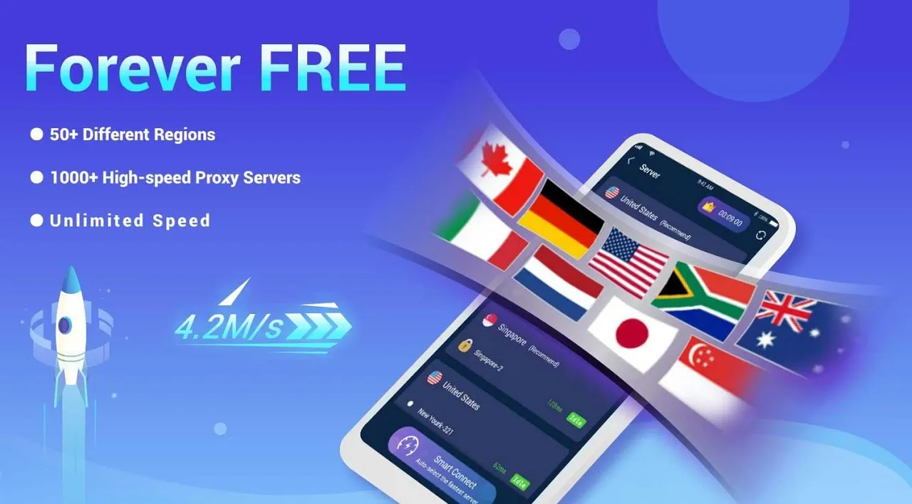 Capturas de pantalla de Lightsail VPN