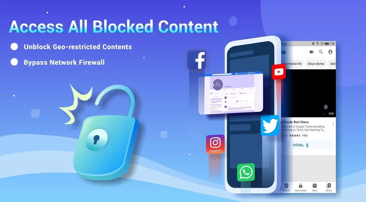 Capturas de pantalla de Lightsail VPN