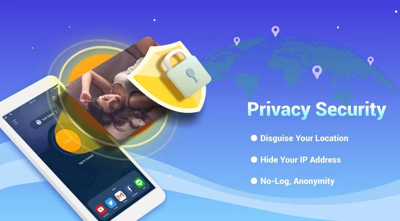 Capturas de pantalla de Lightsail VPN