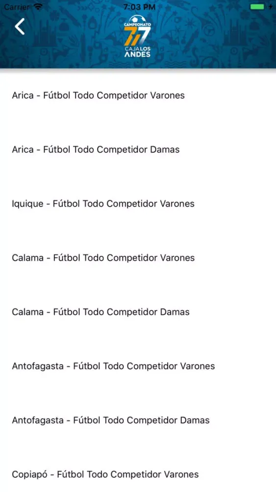 Capturas de pantalla de 7x7 Caja los Andes