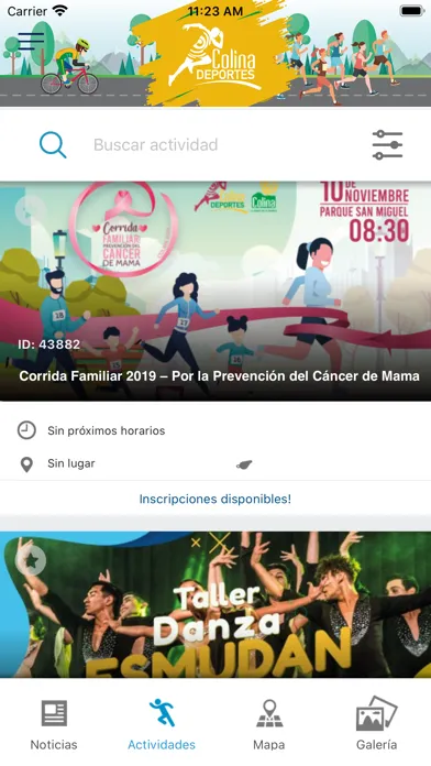 Colina Deportes 스크린샷