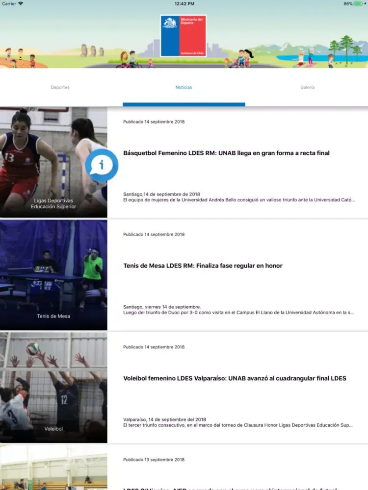 Juegos Deportivos Escolares 18 iPad  স্ক্রিনশট