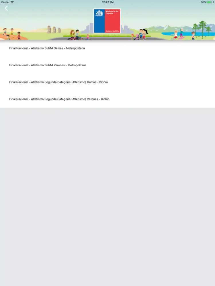 Juegos Deportivos Escolares 18 iPad  স্ক্রিনশট