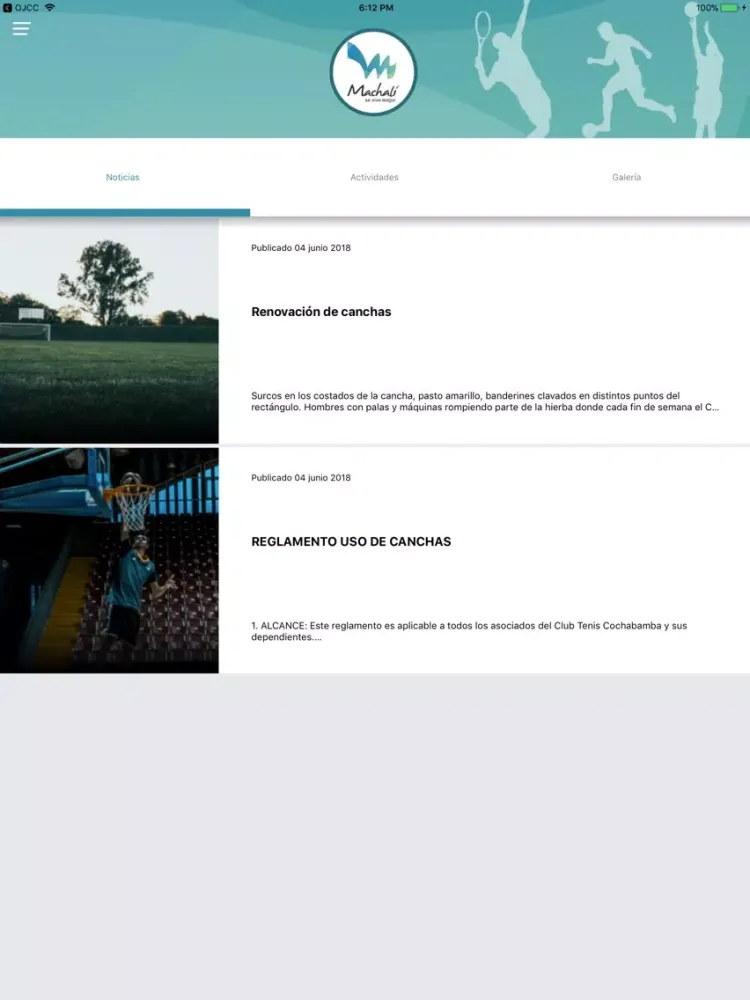 Capturas de pantalla de Vive Machali iPad 
