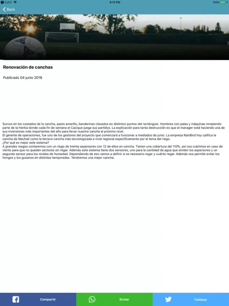 Capturas de pantalla de Vive Machali iPad 