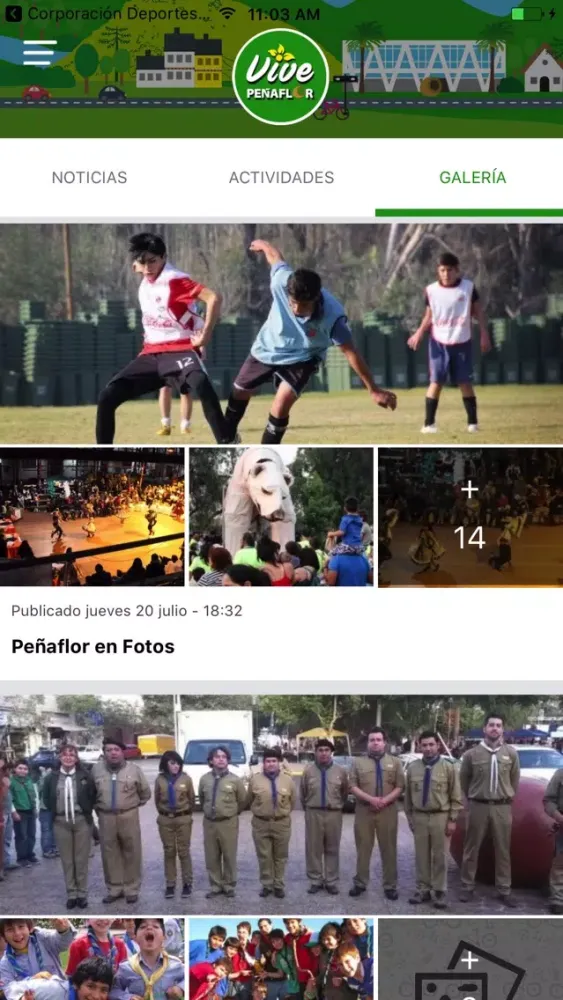 Captures d'écran de Vive Peñaflor