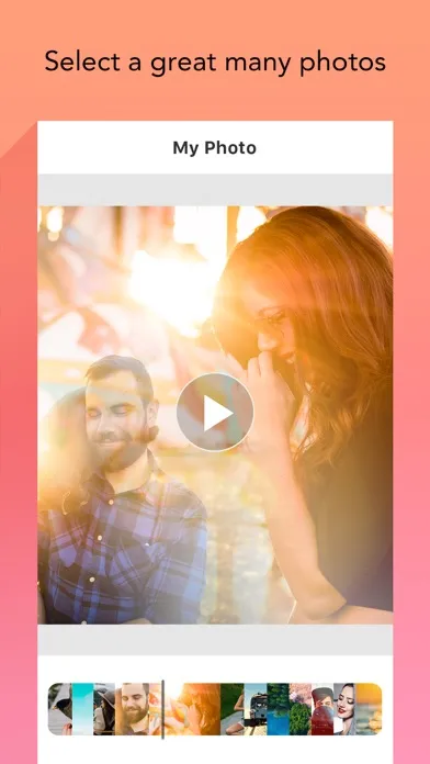 Captures d'écran de Slide Maker - Add Music to Photos & Make Slideshow