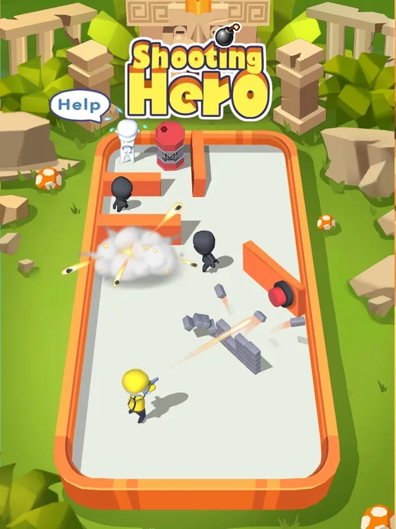 تصاویر Shooting Hero: Sniper Robots iPad 