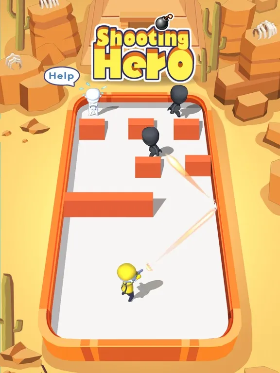 تصاویر Shooting Hero: Sniper Robots iPad 