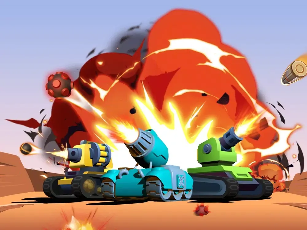 Zrzuty ekranu Tank Hero: Shoot Fight Battle iPad 