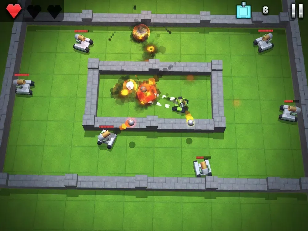 Zrzuty ekranu Tank Hero: Shoot Fight Battle iPad 