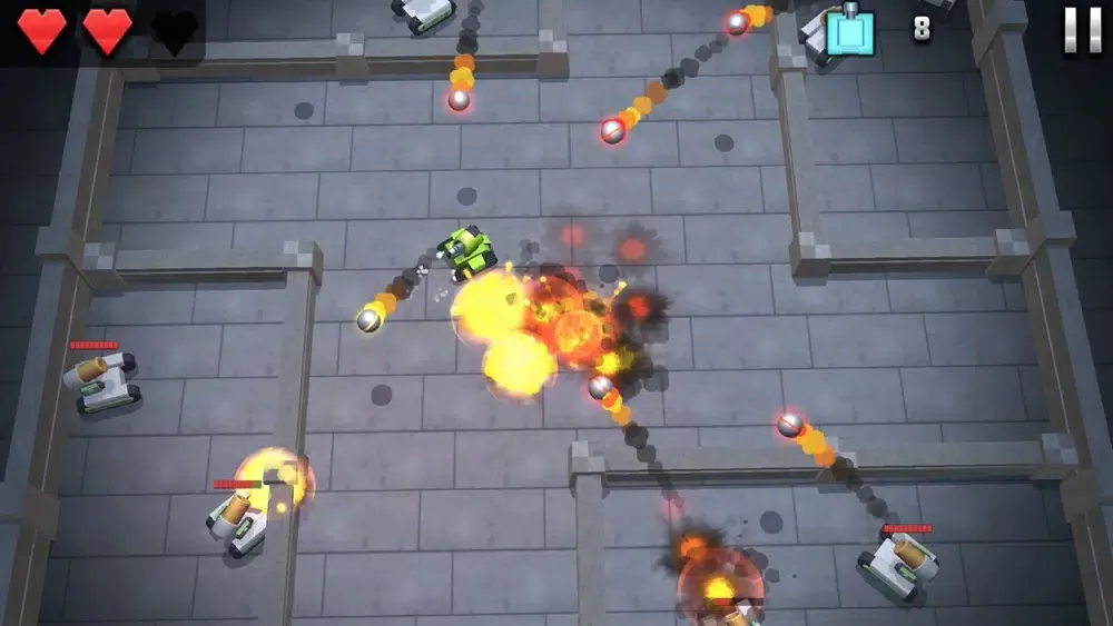 Zrzuty ekranu Tank Hero: Shoot Fight Battle