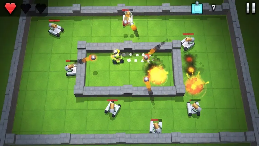 Zrzuty ekranu Tank Hero: Shoot Fight Battle