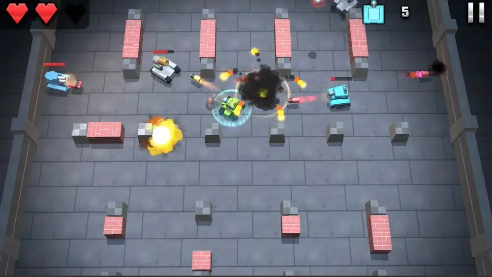 Zrzuty ekranu Tank Hero: Shoot Fight Battle