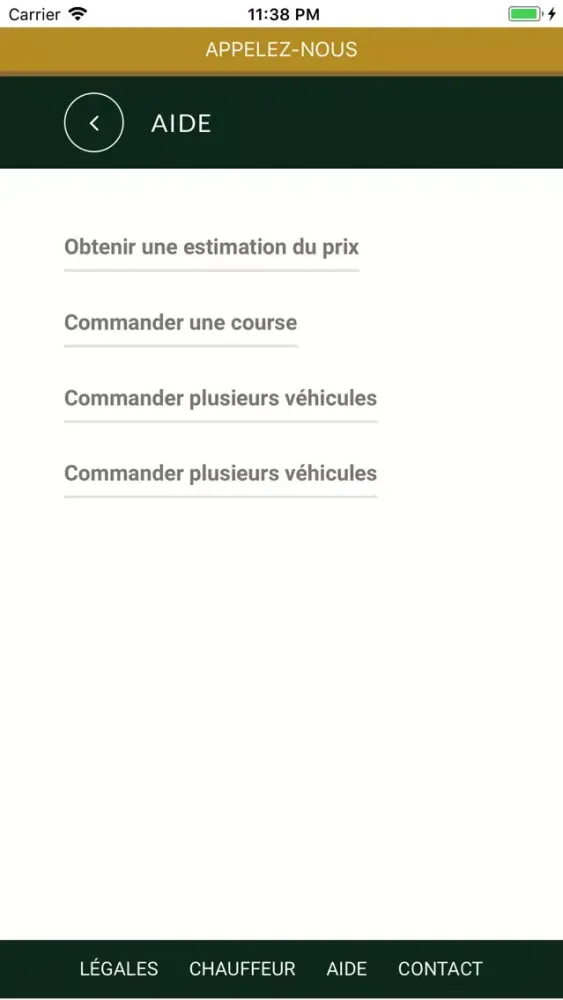 Captures d'écran de Lillexpress
