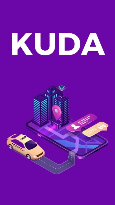 kuda-заказ такси سکرین شاٹس