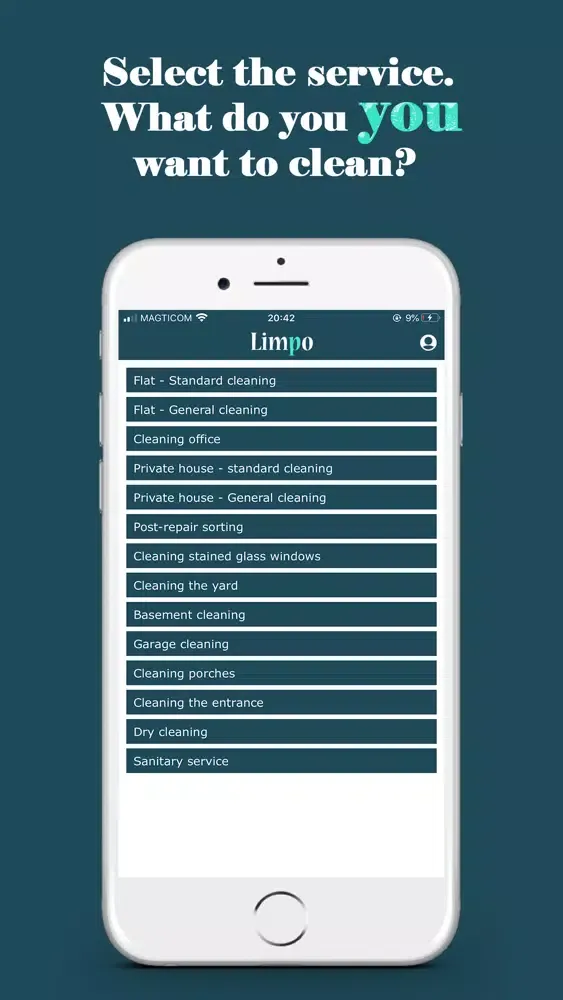 Zrzuty ekranu Limpo