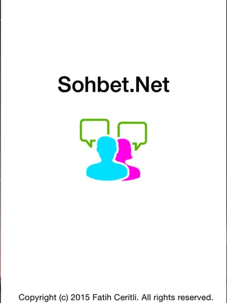 Capturas de pantalla de Sohbet.Net Chat Sohbet Odaları iPad 