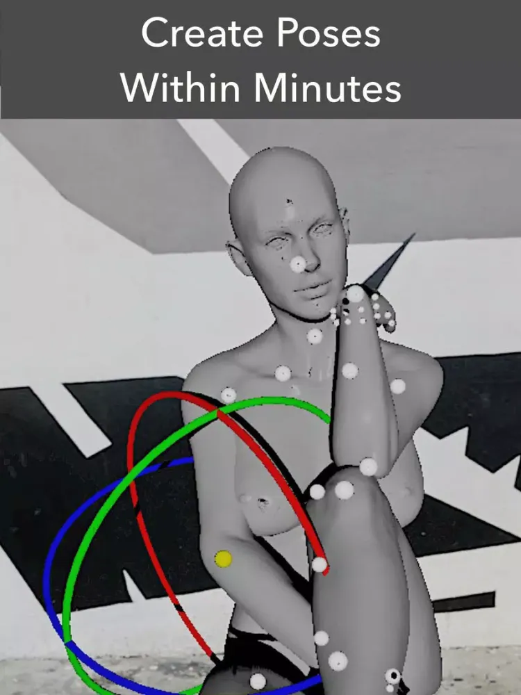 Manikin: AR Pose Tool iPad 應用截圖