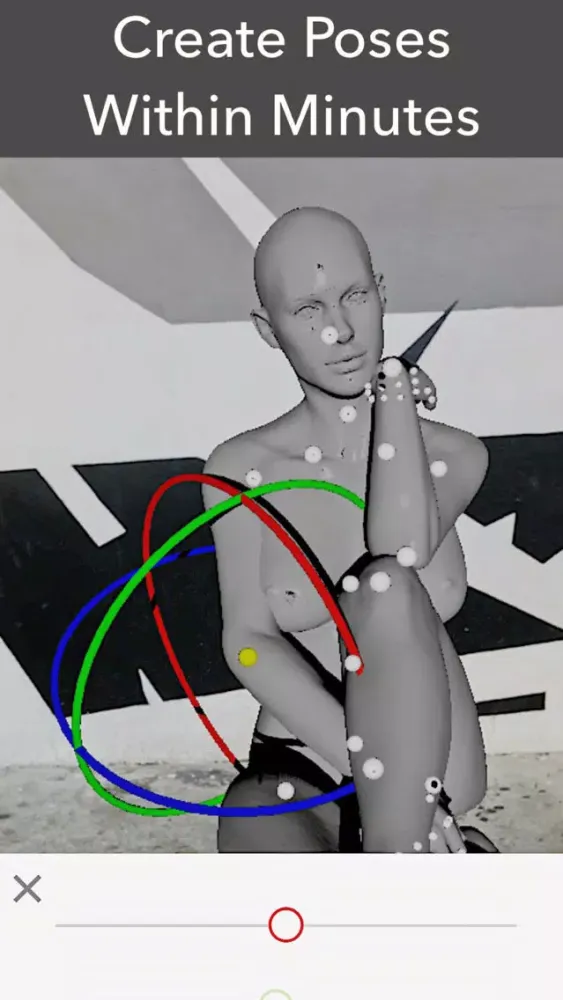 Manikin: AR Pose Tool應用截圖