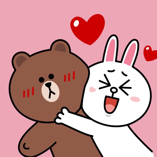BROWN & CONY Sweet LOVE - LINE FRIENDS BROWN & CONY Sweet LOVE - LINE FRIENDS