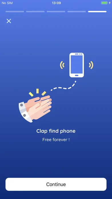Zrzuty ekranu Clap Find Phone