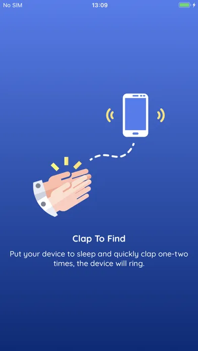 Zrzuty ekranu Clap Find Phone
